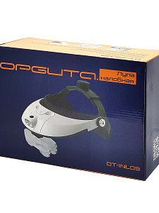 Лупа налобная увеличительная с подсветкой Орбита OT-INL09