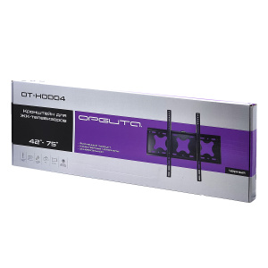 Кронштейн для телевизора настенный до 75 дюймов Орбита OT-HOD04