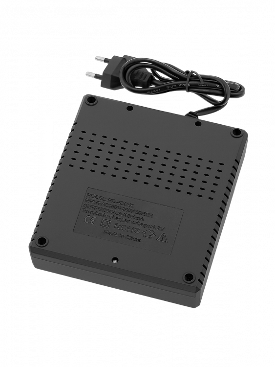 Зарядное устройство для аккумуляторов 18650 на 4 слота Орбита OT-APZ17