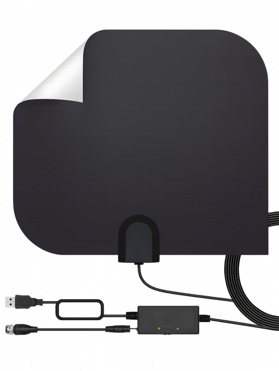 Антенна комнатная для цифрового ТВ с усилителем Орбита OT-ANT04