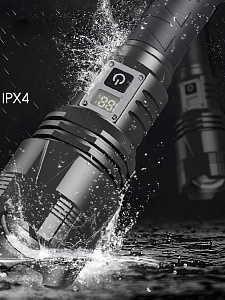 Патриот PT-FLR34 фонарь ручной (1L, 2*26650,ZOOM)