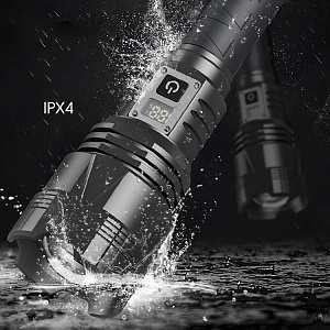 Патриот PT-FLR34 фонарь ручной (1L, 2*26650,ZOOM)