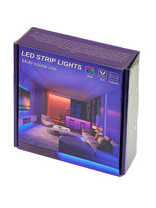 Светодиодная лента с контроллером Wi-Fi 5 метров Огонёк OG-LDL50