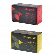 Рация Baofeng UV-10R 10W с гарнитурой черная