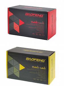 Рация Baofeng UV-10R 10W с гарнитурой черная