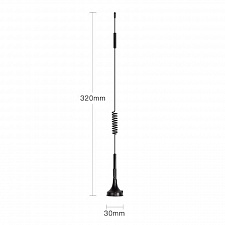 Антенна GSM для сотового сигнала, роутера SMA Орбита OT-GSM27
