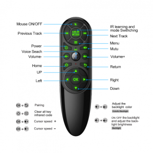 Орбита OT-DVC40 пульт универсальный (USB, гироскоп, голос)