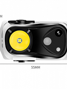 Патриот PT-FLG40 фонарь налобный (2L, аккум, дат.движ)