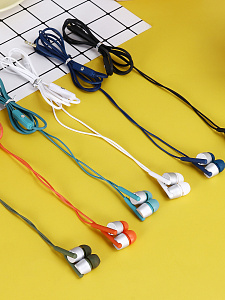 ELMCOEI EV-238 Белые наушники-гарнитура (3.5мм)