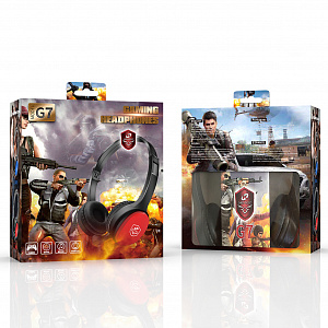 KADUM G7 Красные наушники для ПК (3.5 мм)