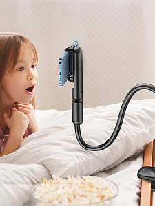 HOCO HD4 Черный держатель сматрфона настольный/прищепка