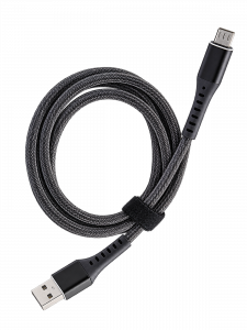 Орбита OT-SMM55 Черный кабель USB 2.4A (microUSB) 1м