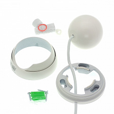 Камера видеонаблюдения уличная IP купольная 8MP Орбита OT-VNI53 Белая