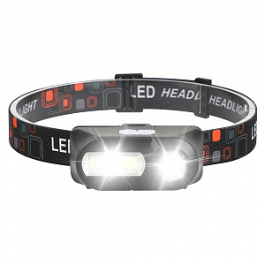 Фонарь налобный аккумуляторный мощный Следопыт ST-FLG07