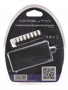Зарядка для ноутбуков универсальна с насадками 12-24В, 100Вт Орбита OT-APB72