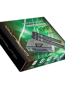Микрофон караоке беспроводной набор 2шт Орбита OT-ERM12