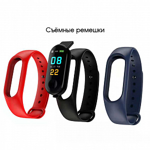 EZRA SW04 Черный спорт браслет 