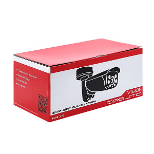 Камера видеонаблюдения уличная IP цилиндрическая вариофокальная 5MP Орбита OT-VNI41 Белая