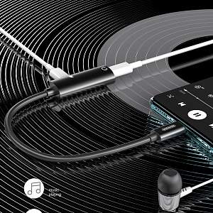 SENDEM A10 переходник аудио (штекер TYPE-C - гнездо TYPE-C/гнездо TYPE-C) 14см