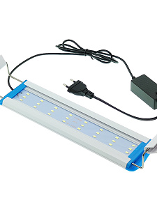 Светильник лампа для аквариума светодиодная ТЕПЛАЯ ЖЕЛТАЯ Огонек OG-LDP25