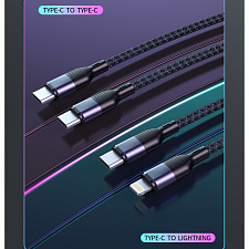 SENDEM OG33 ЗУ с TYPE-C + кабель Type-C -Type-C 1.2м (PD20W, 3000mA)