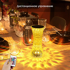 Светильник декоративный настольный ночник RGB Огонёк OG-LDP33