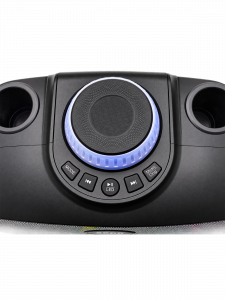 SDRD SD-314 Черная Караоке система (2 микр, Bluetooth 4.2)