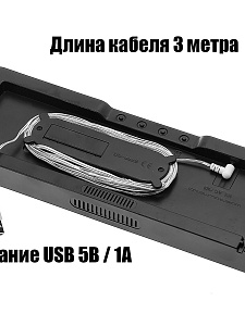 Орбита OT-CLW18 Красные часы настенные (температура)