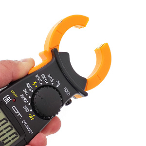 Мультиметр цифровой, клещи токовые тестер тока и напряжения Орбита OT-INM21