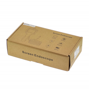 Видео эндоскоп гибкая камера с экраном 2.4 дюйма с подсветкой Орбита OT-SME16