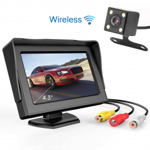 TDS TS-CAV35 Монитор 2 канала и камера автомобильные в наборе (4.3",800*480,9-32В)