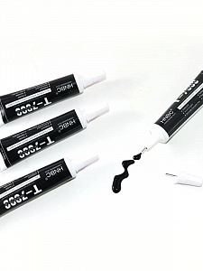 HNBC T-7000 клей для тачскринов черный 110мл (УПАКОВКА 12ШТ)