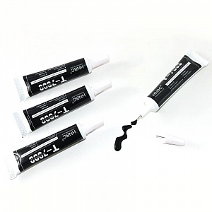 HNBC T-7000 клей для тачскринов черный 110мл (УПАКОВКА 12ШТ)