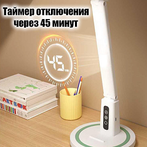 Лампа настольная для школьника с таймером Огонёк OG-LDP41A