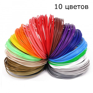 Помощник PM-TYP04 ABS пластик для 3D ручки (10 цветов,10м)