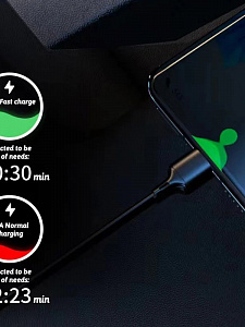 Автомобильное зарядное устройство, зарядка в прикуриватель PD/QC 3.0 TDS TS-CAU70A