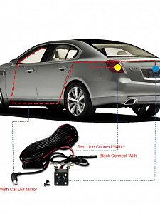 Видеорегистратор автомобильные зеркало с камерой заднего вида TDS TS-CAR13