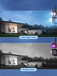 Орбита OT-VNI52 Серая видеокамера IP 4G (2560*1440, 4Mpix, 3,6мм, пластик)