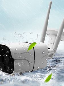 Орбита OT-VNI48 Белая видеокамера IP-WI-FI (1920*1080, 2Mpix, 3,6мм, металл)