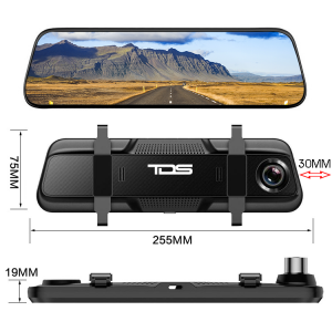 TDS TS-CAR42 автовидеорегистратор зеркало+камера