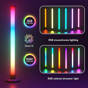 Светильник настольный декоративный для ПК RGB Огонёк OG-LDP29