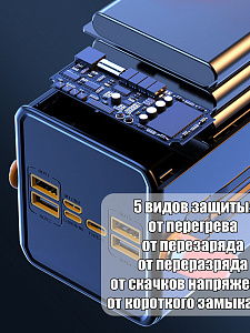 Повербанк внешний аккумулятор 50000 mAh Орбита OT-SMP01B