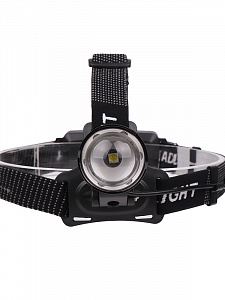 Патриот PT-FLG28 фонарь налобный (1L, 18650, ZOOM)