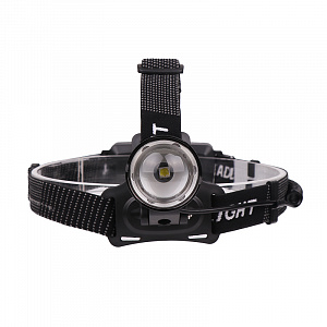 Патриот PT-FLG28 фонарь налобный (1L, 18650, ZOOM)