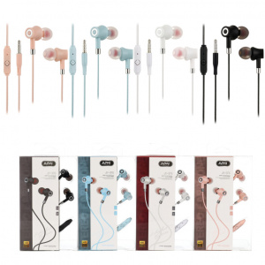 JIAYU JY-376 Голубые наушники вакуум - гарнитура (3.5мм)