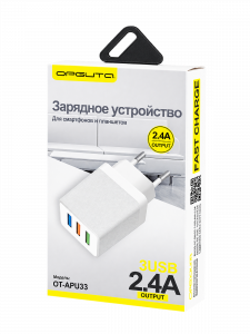 Зарядное устройство для телефона Орбита OT-APU33 Черный