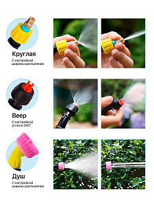 Опрыскиватель садовый аккумуляторный с баком 8л Огонек OG-HOG17