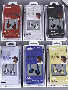 ELMCOEI EV-234 Белые наушники-гарнитура (3.5мм)