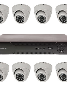 Орбита OT-VNK02 AHD комплект видеонаблюдения (8 камер, 1080N)