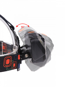 Патриот PT-FLG36 фонарь налобный (3L, аккум, 2*18650)